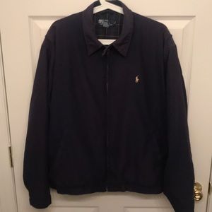 Polo navy blue coat